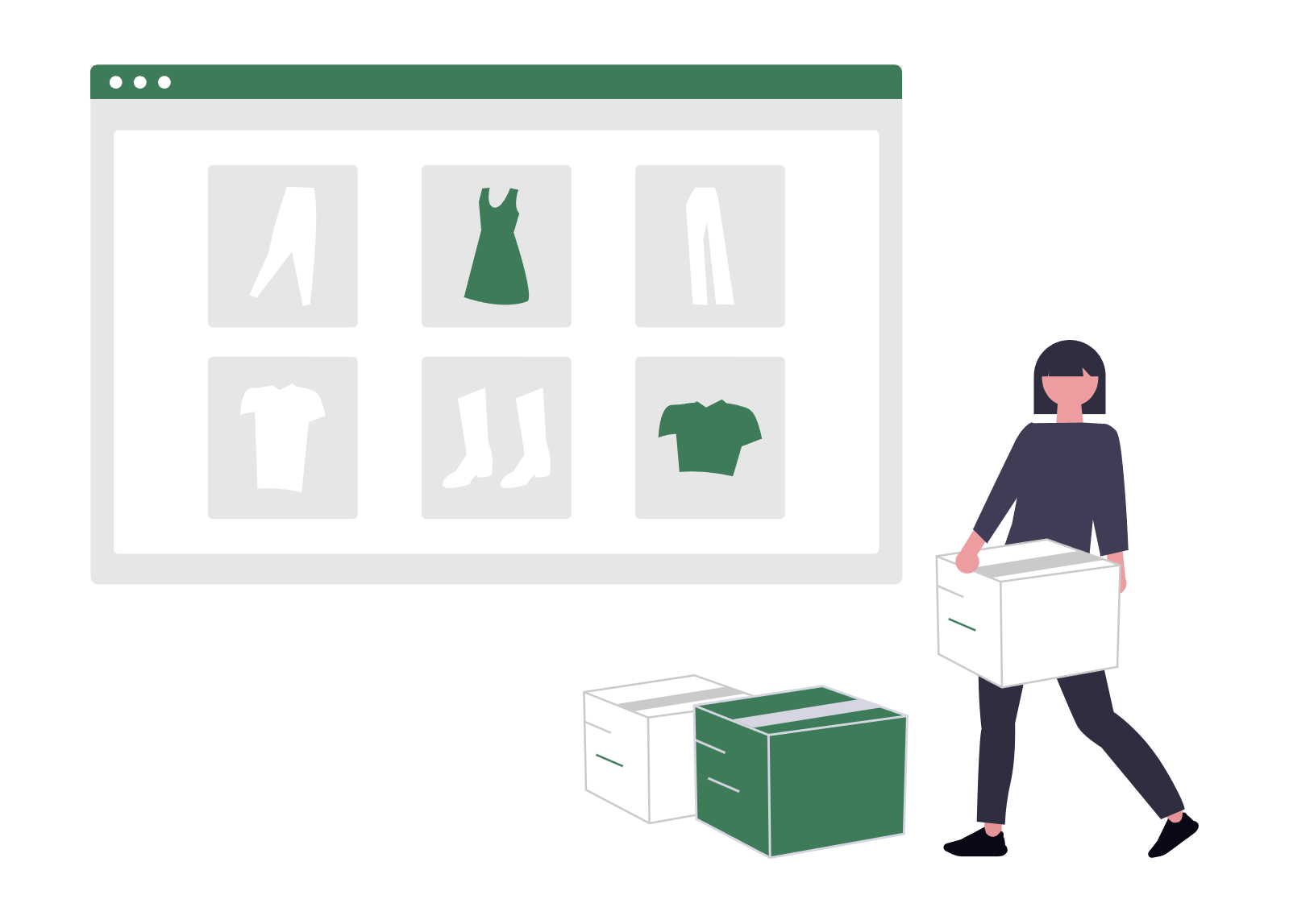 Produksi Busana dan Aksesori Sasirangan